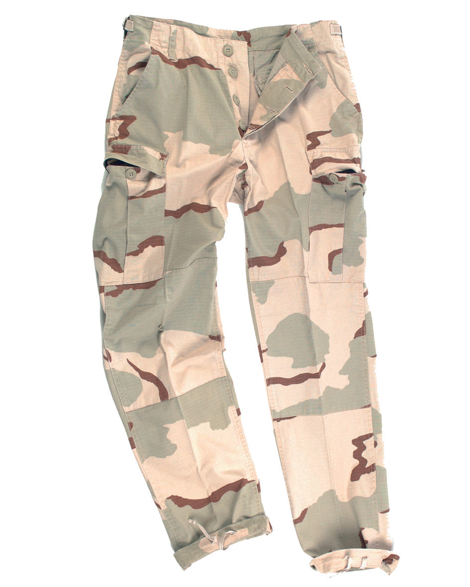 US BDU FELDHOSE R/S CAMO in 2. Farben