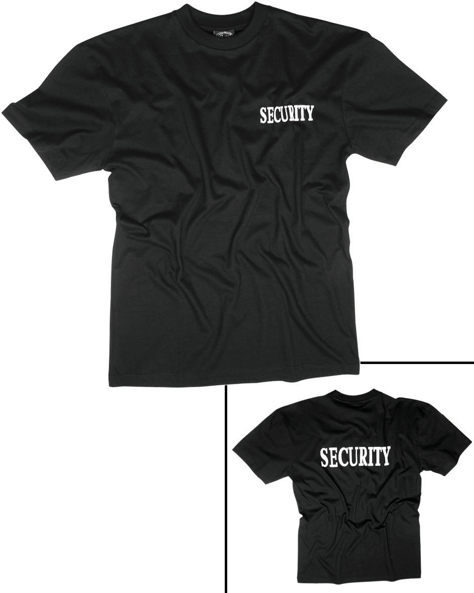 SECURITY T-SHIRT SCHWARZ