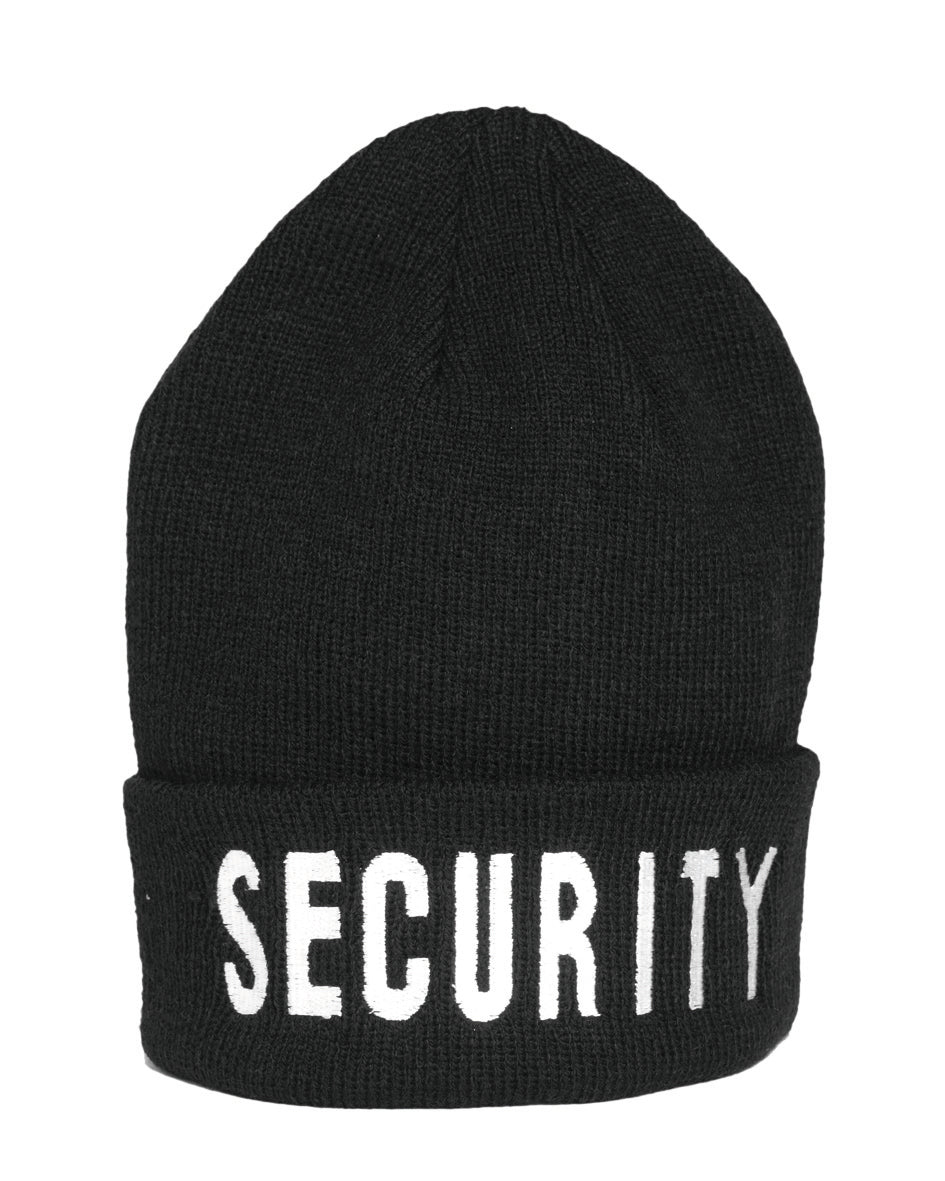 SECURITY ROLLSTRICKMÜTZE