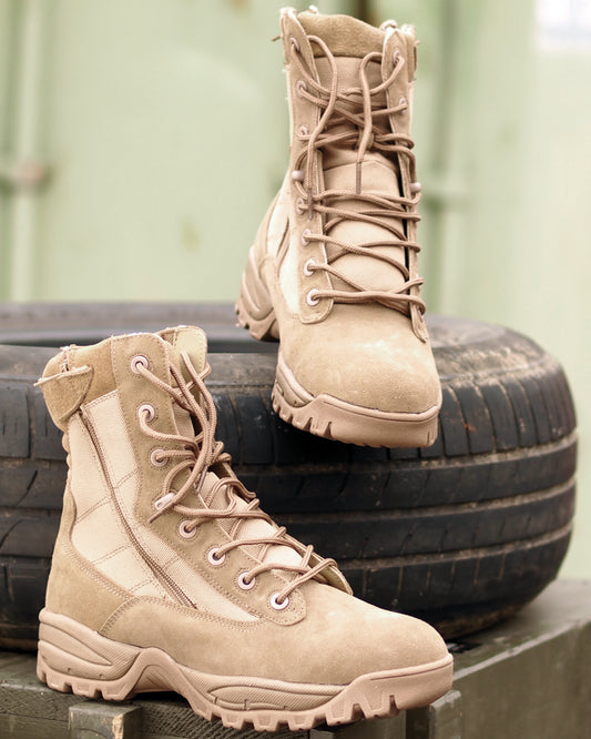 TACTICAL BOOT TWO-ZIP COYOTE